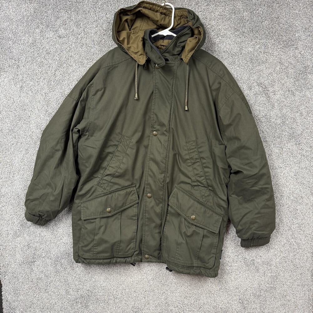 Vintage 90s Pacific Trail Parka Jacket Medium Utility Insulated Outdoor Workwear